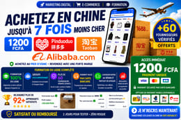 Achetez  7 fois moins cher sur  Alibaba, 1688, Taobao et Pinduoduo, de bonnes qualités.
