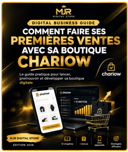 Comment faire ses premières ventes avec sa boutique Chariow