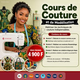Couture Révélation : 90 Jours pour Apprendre la Couture et Devenir Autonome