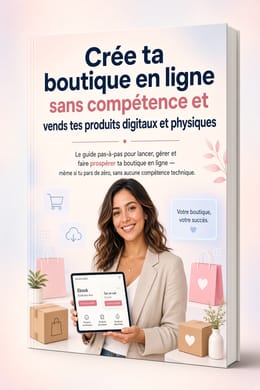 APPRENDRE A Créer ta boutique en ligne sans compétence et vends tes produits digitaux et physiques
