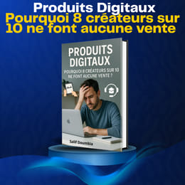 Produits Digitaux : Pourquoi 8 créateurs sur 10 ne font aucune vente ?