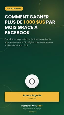 Comment gagner plus de 1 000 $US par mois grâce à Facebook