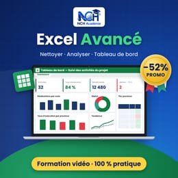 Excel Avancé : de la base de données au tableau de bord