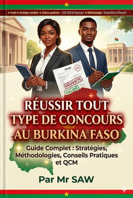 RÉUSSIR TOUT TYPE DE CONCOURS AU BURKINA FASO