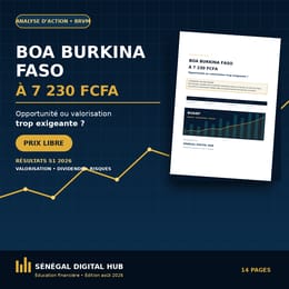 Analyse de BOA Burkina Faso (BOABF)