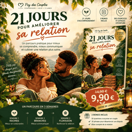 21 JOURS POUR AMÉLIORER SA RELATION — Workbook Couple