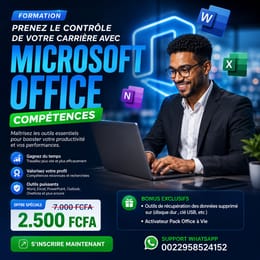 Formation Microsoft Office Premium Complète (Word, Excel, PowerPoint, Outlook , OneNote)