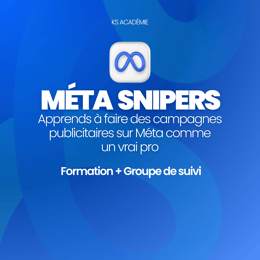 FORMATION MÉTA - Apprends à lancer des campagnes publicitaires sur Méta comme un pro