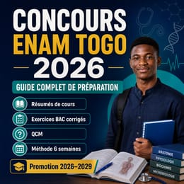 Concours ENAM Togo 2026 — Guide complet de préparation