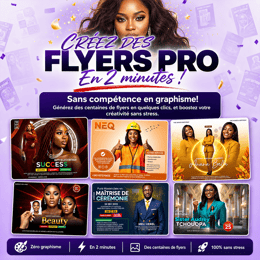 Créez des flyers professionnels en 2 minutes avec l’IA