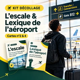 L’escale & le Lexique de l’aéroport ✈️
