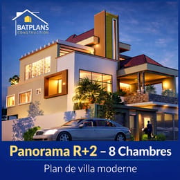 Panorama R+2 – 8 Chambres