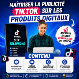 Droit de revente : Formation complète sur la publicité Tiktok (Tiktok Ads