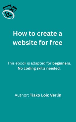 Ebook : How to create a website for free