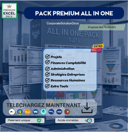 Offre Pack Complet Business Excel