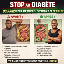 “Stop au Diabète : La Méthode 90 Jours pour Reprendre le Contrôle de ta Virilité”