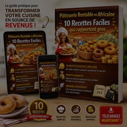 “Pâtisserie Rentable en Africaine : 10 Recettes Faciles qui Rapportes Gros”