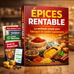 " Épices rentable : la méthode simple pour fabriquer et vendre rapidement"