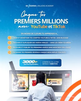 Gagne tes Premiers Millions sur YouTube & TikTok - Sans Montrer ton Visage (Débutant ou Expert)