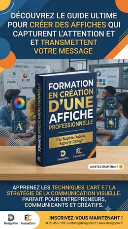Formation en création d'une affiche professionnelle