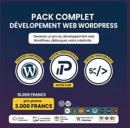 Pack Complet Développement Web /WordPress
