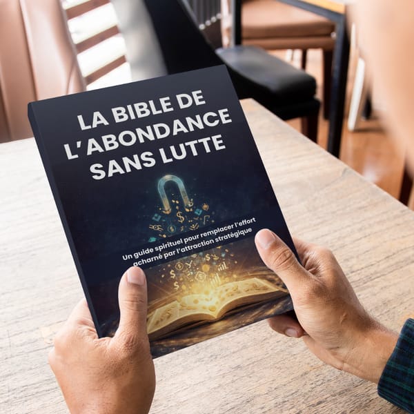 La bible de l'abondance sans lutte : Guide spirituel remplacer l'effort acharné par l'attraction