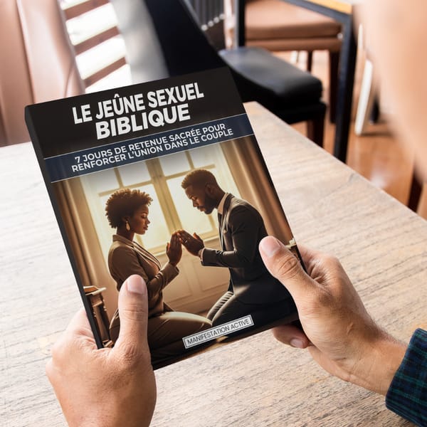 Le Jeûne Sexuel Biblique™ : 7 jours de retenue sacrée pour renforcer l’union dans le couple