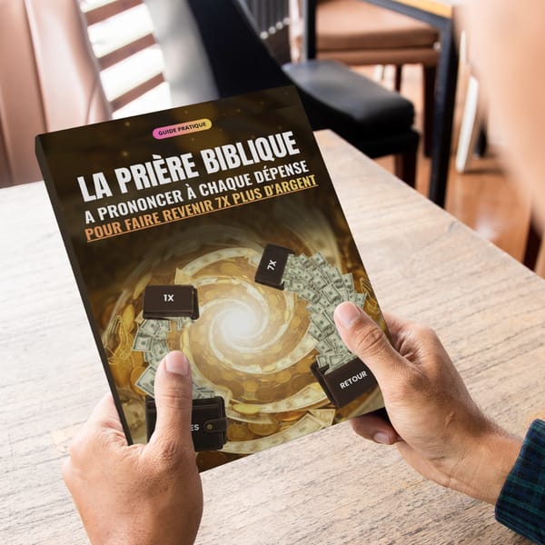 La prière biblique à prononcer à chaque dépense pour faire revenir 7x plus d'argent