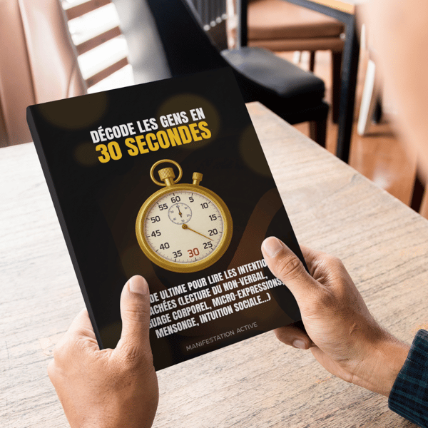 DÉCODE LES GENS EN 30 SECONDES : Le Guide Ultime pour Lire les Intentions Cachées