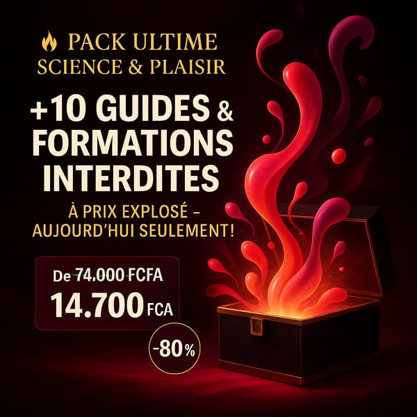 Le Pack Ultime Science & Plaisir : Obtenez tous nos Bestsellers à prix cassé pendant 24h seulement !