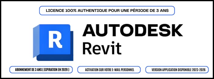 Activation Officielle Revit 2024 - 2027 | 3 ans