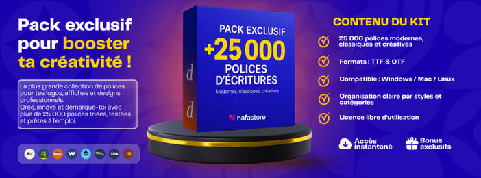 Pack Exclusif – 25 000 Polices d’Écriture Professionnelles