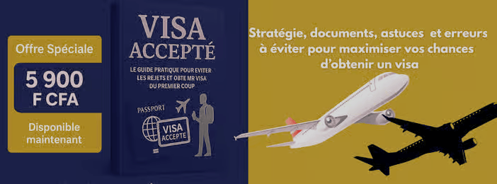 VISA ACCEPTÉ ✅ – Le guide pratique pour éviter les rejets et obtenir ton visa du premier coup ✈️