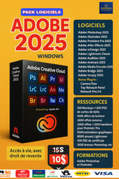 Pack Logiciels Adobe 2025 Windows