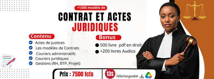+1300 MODรLES DE CONTRAT