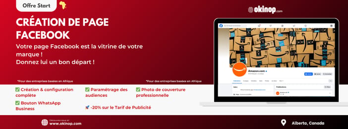 Création et paramétrage d'une page Facebook professionnelle