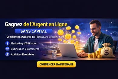 Guide complet pour gagner de l'argent en ligne sans capital