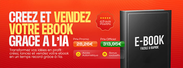 Créez Votre E-book à Succès avec l’IA – Facile, Rapide et Rentable