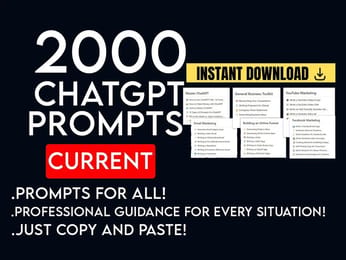 🚀 THE ULTIMATE PACK OF 2000+ AI PROMPTS – SPECIAL OFFER! 🔥