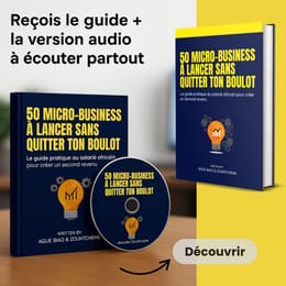 50 Micro-business Ă lancer sans quitter ton boulot (PROMO)