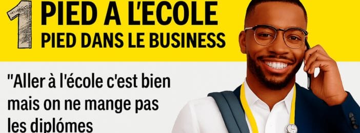 Un pied à l’école, Un pied dans le business