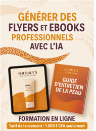 COMMENT GENERER DES FLYERS  ET EBOOK AVEC L'IA
