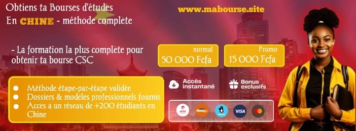 Décroche ta Bourse d’Études en Chine par toi-même – Sans Agence, Sans Stress, Sans Dépenses folles !
