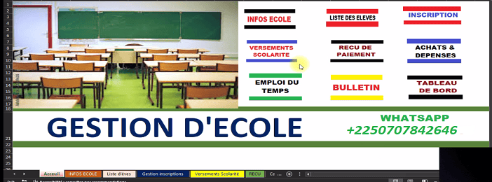 GESTION SCOLAIRE V2