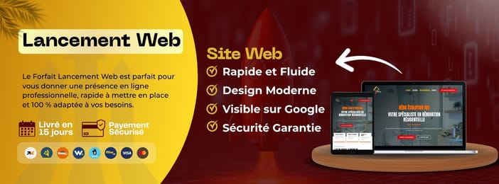 Forfait Lancement Web