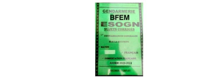 Gendarme (ESOGN) BFEM 1