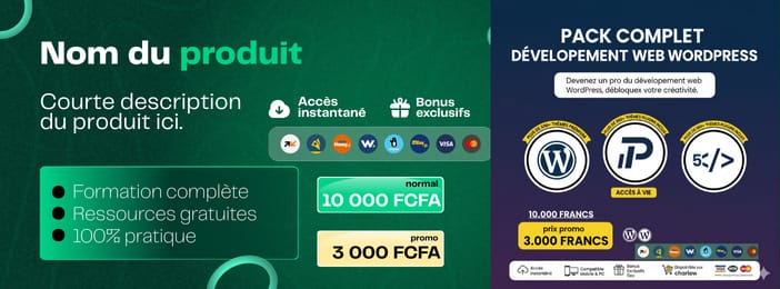 Pack Complet Développement Web /WordPress