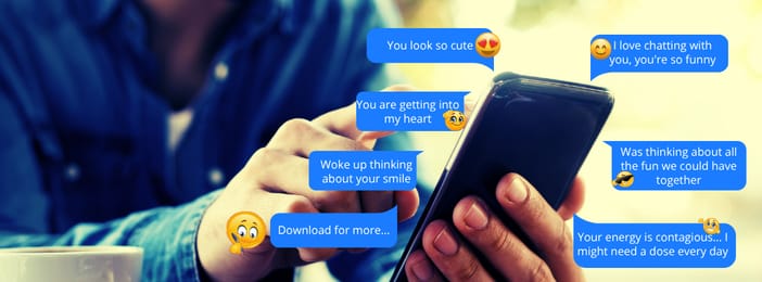 Flirt on Social media