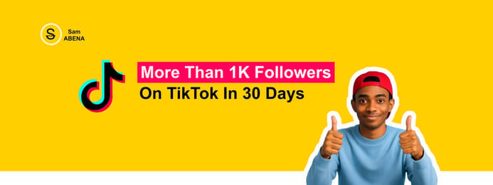 More Than 1K Followers on TikTok in 30 days