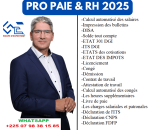 LOGICIEL PRO PAIE (ivoirienne)